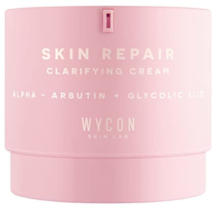 WYCON cosmetics SKIN REPAIR Gesichtscreme gegen Flecken Peeling und Aufhellung, 50 ml