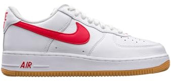 Nike Air Force 1 Low White University Red DJ3911 102 Herren-Sneaker, Größe 43