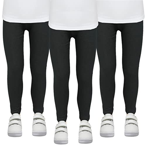 TupTam Mädchen Thermoleggings für Herbst & Winter – 3er-Pack
