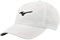 Mizuno Tour Adjustable Unisex Hat Hut, Weiß-Schwarz, Einheitsgröße