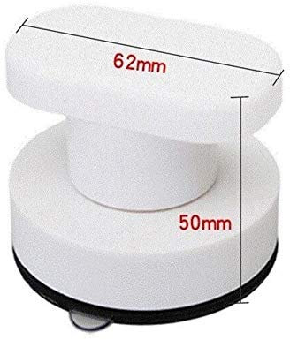 Porta a vetri e Porte e finestre di Lega di Titanio del Portello Scorrevole adsorbimento Cabina Armadio Sucker Punch gestire Senza Maniglia (Color : Round Suction Cup)