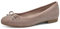 MARCO TOZZI Ballerine Donna Glitterate Vegane, Metallico (Rose Metallic), 37 EU