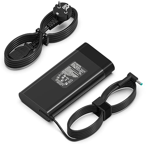 200W Cargador portátil para HP Omen 15 15t 17 17t Zbook 15 17 G3 G4 G5, Zbook Studio G3 G4 G5 Pavilion Gaming 15-Cx Tpn-Ca03 L00818-888pn-805108, Envy 15 TPN-CA03 TPN-DA10 19.5v 10.3A C0052