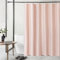 SK Studio Duschvorhang Badvorhang Textil aus Leinen Wasserdicht und Trocknet Schnell, Waschbar Hochwertig Stoff Duschvorhang Badewanne Rosa, 180x200cm