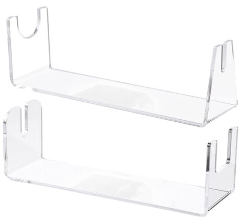 Newwyt Acrylic Knives Display Stand Decorative Swords Display Holder Rack for Storage Single Knife Desktop Decor Collection