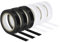 PATIKIL 32.8Ft Griffige Klebebänder 6 Pack PVC Tennisschläger Klebebänder Schläger Zubehör Klebesiegel für Tennis Badminton Schwarz/Weiß