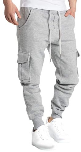 pvucpot Herren Sporthose Jogginghose Lang Fitnesshose Bodybuilding Kraftsport Hose Gym Pumperhose Jogginghose