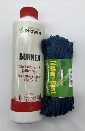 Burnex 500ml, Backofenreiniger von prowin + 50 gr. Bast