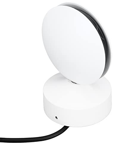 Zerodis Wandleuchte, Rund, 360° Leuchtend, Fensterbanklampe für Flur, Gang, Korridor, Wohnzimmer, AC85265V (weißes Licht)