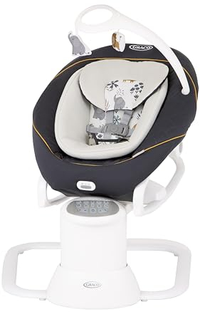 Graco All Ways Soother 2-in-1 Schaukel und Hängematte, ab der Geburt bis zum Alter von ca. 6 Monaten (9 kg), mehrfarbig, Into the Wild