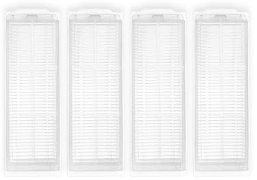 CEPAIXN Compatible avec Xiaomi S12 B106GL. Pièces De Rechange for Aspirateur Robot, Brosse Latérale Principale, Filtre Hepa, Tampon De Vadrouille, Accessoires De Couverture De Brosse(Schwarz:Set G)