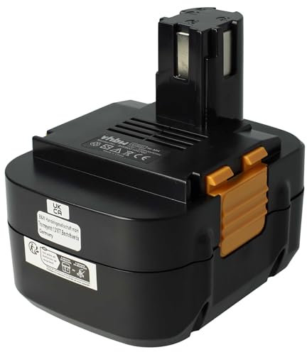 vhbw 1x Akku Ersatz für Panasonic EY9233, EY9231B, EY9231, EY9230B, EY9235, EY9230, EY9229 für Werkzeug (3300 mAh, NiMH, 15,6 V)