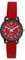 Ravel - Silikon-Damen-Armbanduhr Sommer in Schwarz (30mm Uhrengehäuse) - Analog Quarz - R1813.10 - Rot