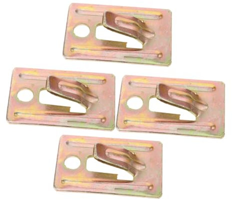 NUOBESTY 4Pièces Kit De Fixation Murale Pour Chauffe Eau Dispositif De Montage Mural Robuste Pour Installation Facile Et Sûre De Votre Chauffe Eau De Montage