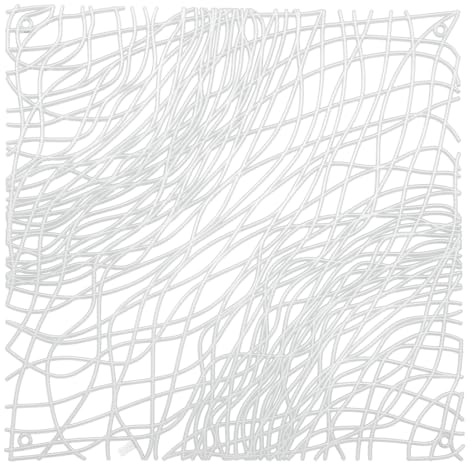 Koziol Silk Raumteiler Deko-Element, 4er-Set inkl. Haken | Fensterdekoration, Sichtschutz, modular erweiterbar, leicht, stabil, pflegeleicht, Made in Germany