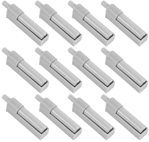 12 PCS Softclose Türdämpfer für Schranktüren, Push to Open Türöffner, Schranktür Dämpfer, Türdämpfer Schrank, Drucköffner Schrank, für Küchenschrank, Kleiderschrank und Möb