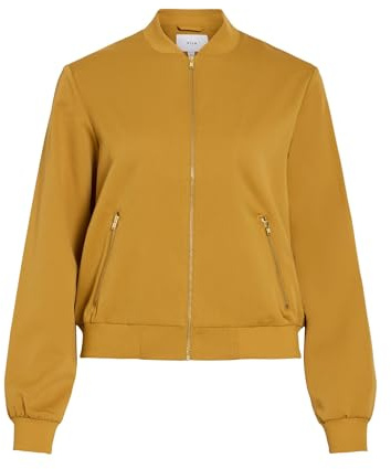 Vila Female Female Damen Bomberjacke mit Reißverschluss, leichte Übergangsjacke VIBUBBLE Reißverschluss VIBUBBLE Reißverschluss | bomber jacket