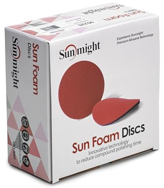 Sunmight Sunfoam 96120 Scheiben, 1000 g, ohne Loch, 7,6 cm, 20 Scheiben, 1 Packung
