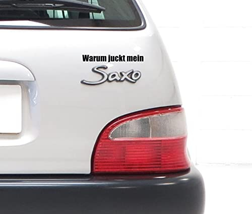 Spaßaufkleber für Saxo Warum juckt Mein Saxo Warum juckt Mein Sack so Fun Spass Aufkleber ohne Hintergrund von SUPERST