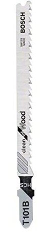 Bosch Sägeblatt Stichsägeblatt T 101 B Clean for Wood, 100mm