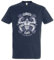 Urban Backwoods Goro's Gym Herren T-Shirt Blau Größe S