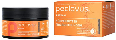 PECLAVUS Körperbutter Macadamia Honig 250 ml | Geborgen fühlen