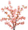 Sunm Boutique Pflaumenblüte Künstliche Blumen Simulation Blume Tischdekoration Zubehör Party Strand Thema Dekorationen Künstliche Kirschblüte Blume (Rosa Kirschblüte, 3 Stück)
