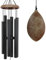 ASTARIN Wind Chimes for Garden, Outdoor Memorial Sympathy Gift, Decorations for Patio (Metal-Black)