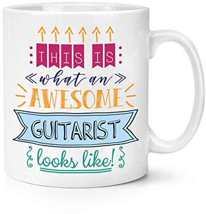 This is What an Awesome Guitarist Looks Like 10oz Mug Cup