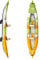 Aquamarina Unisex – Erwachsene 2 Posti Kayak Betta-412 Kajak, Orange/Grün/Weiß, Uni