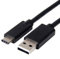Câble USB 3.1 Type C pour Samsung Galaxy A54 A34 A14 A53 A73 A33 A23 A13 A04s A52 A72 A32 A22 A12 A51 S23 Ultra 5G S22 S21 S20 FE XCover 4 PC Câble de données de type C Câble USB-C Noir