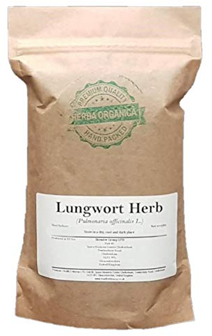 Herba Organica - Lungenkraut - Pulmonaria officinalis L - Lungwort Herb (100g)