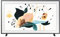 SAMSUNG QLED 4K 2020 75LS03T Smart TV 75, 4K UHD, HDR 10+, Intelligence Artificielle, Multi View, Ambient Mode, One Remote Control, Support Mural, sans Gap Inclus, avec Alexa intégrée