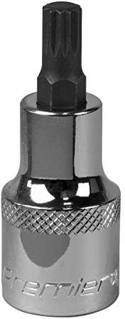 Sealey M8 1/2Sq Drive Spline Socket Bit - SBS013