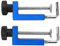 Abrazaderas de Valla de 2 Piezas Abrazaderas Multifunción Universales Fijación G-Clamp Clip de Fijación Rápida Herramientas de Carpintería Azul