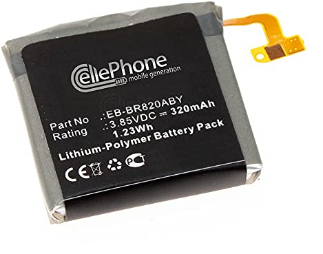 cellePhone Batterie Li-Polymer Compatible avec Samsung Galaxy Watch Active 2 44mm (Remplacement pour EB-BR820ABY)