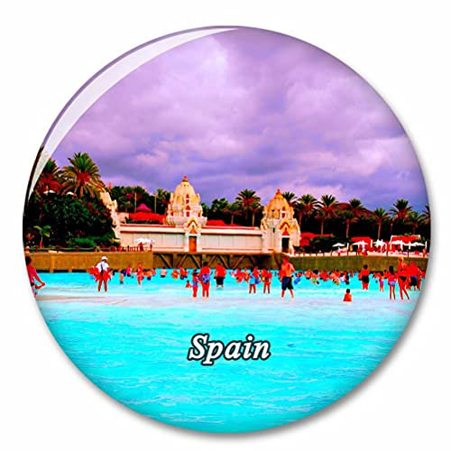 Spain Siam Park Tenerife Fridge Magnet Decorative Magnet Bottle Opener Tourist City Travel Souvenir Collection Gift Strong Refrigerator Sticker