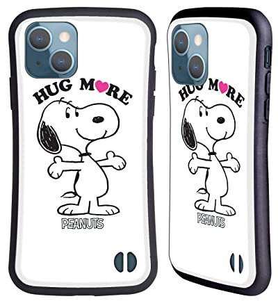 Head Case Designs Offizielle Peanuts Mehr Snoopy Umarmung Hybride Handyhülle Hülle Huelle kompatibel mit Apple iPhone 13