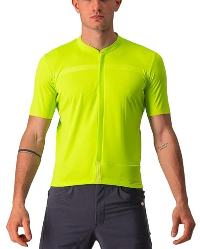 CASTELLI 4522006-383 Unlimited AR JRS Men's Sweatshirt Electric Lime S
