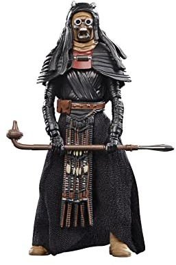 Star Wars The Vintage Collection, Tusken Warrior, Figurine de Collection de 9,5 cm, Le Livre de Boba Fett