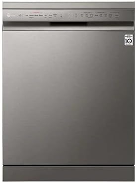 LG DF325FPS, 14 Place Setting, TrueSteam™ QuadWash™ Dishwasher, E Rated in Stainless Steel