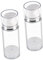 Beatifufu Vacuum Press Bottles 2 Pack 100ml Little Bottle for Creams Lotion Toiletries