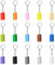 APRRMLIZW Porte-clés de Construction Pendentif 15 Pièces Mini Porte-clés Brick Porte-clés Bloc de Construction Porte-CléS Brique En Plastique pour Clé Téléphone Portable Alpinisme Extérieur