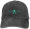 Baseballkappe Snapback Sonnenhut Baseballkappe mit Herzschlag Baseballkappe für Männer und Frauen mit lustigem Biathlon-Druck Papa Hut Golfkappe Cross Country Hip Hop