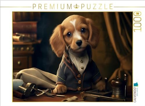 CALVENDO Puzzle Das tapfere Schneiderlein | 1000 Teile Lege-Größe 64 x 48 cm Foto-Puzzle für glückliche Stunden