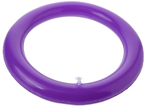 Lila Runder Yogaballhalter aus PVC mit Aufblasbarer Basis, Ballhalter
