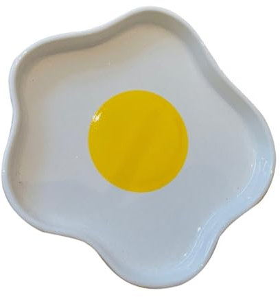 PRETYZOOM Plato De Cerámica Pintado a Mano Plato De Cena De Porcelana Vajilla Para Niños Fuente De Porcelana Para Servir Bandeja De Plato De Joyería Bandejas Infantiles Para Comer Lámina