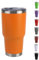 Home Universal ® Termo de Café Acero Inoxidable, Vaso Térmico con Aislamiento, 12h Caliente / 24h Frío, para agua, té caliente y frio (Naranja, 600 ML)
