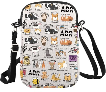 ADR Make-up-Tasche für Tierärzte, Geschenk für Tierärzte, Schulabschluss für Tierliebhaber, Adr Cr EU, Kosmetiktasche mit Aufdruck