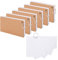 Candcamp Flash Cards,300 PCS Revision Cards White Ruled Index Cards with Binder Ring Blank Flash Cards Record Cards for Office School Home Study